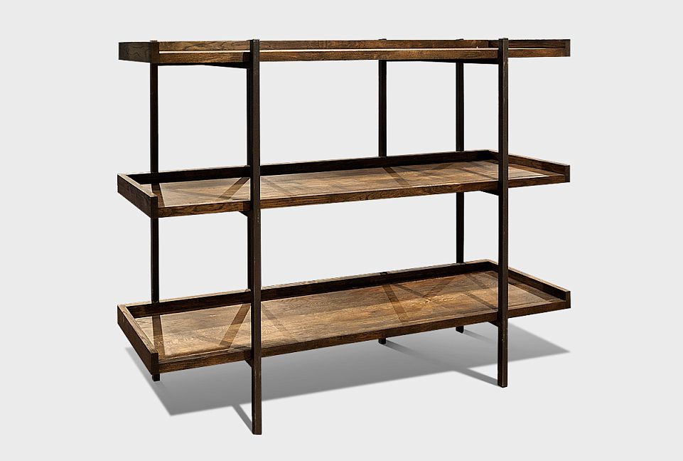 Стеллаж открытый "Cube Design" 3; графит