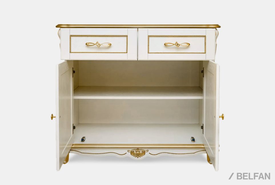 Тумба "Алези 2 Люкс" массив и шпон дуба 4