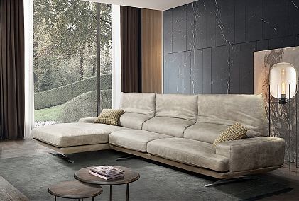 "Капристо" диван с оттоманкой