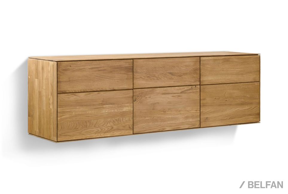 Тумба навесная "Гринвуд" 3 массив дуба 1