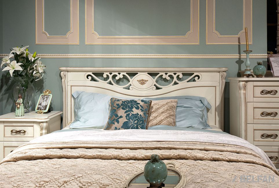 Кровать "Алези" с подьемным механизмом (низкое изножье) массив и шпон дуба 5