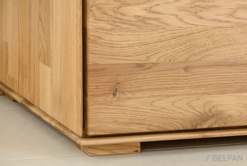 Тумба под ТВ "Гринвуд" массив дуба 8