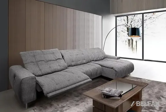 ГРЕЙ диван с оттоманкой #3