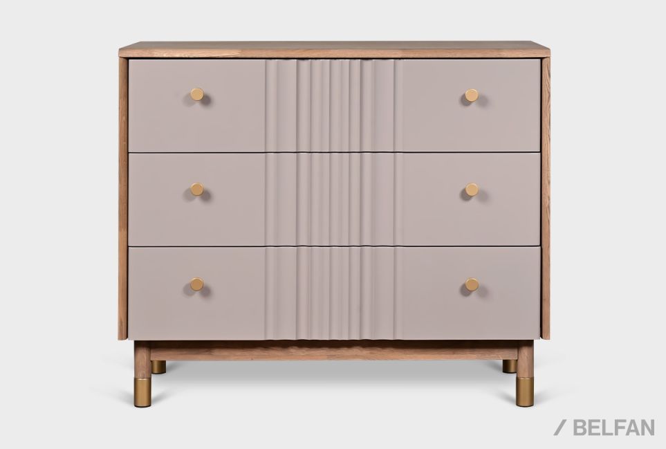 Комод "Меридиан" 3 массив дуба, МДФ 6