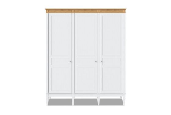 Шкаф для одежды 3-х дверный "Ольса" 03 массив сосны 9