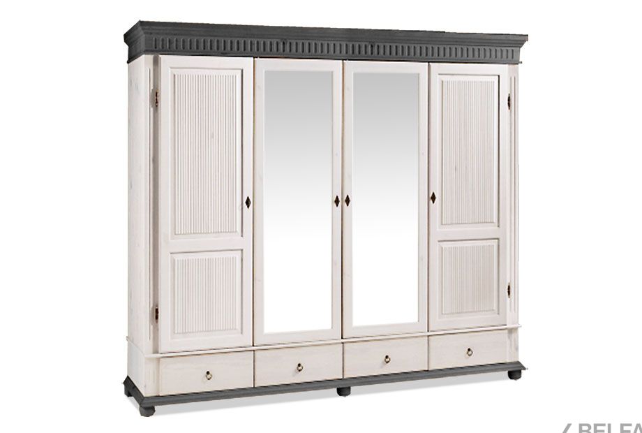 Шкаф "Хельсинки-4-SP-GT-М" массив сосны 1