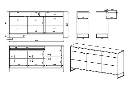 Тумба "Forest" 3