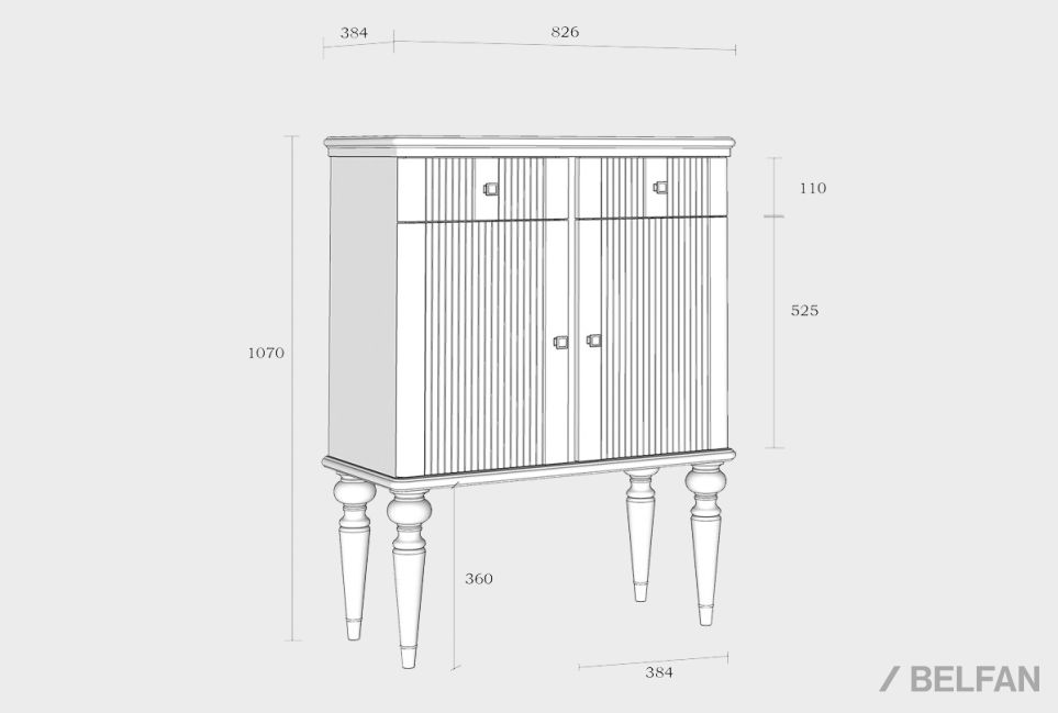 Тумба "Рандеву" 22 массив сосны 4