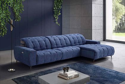 "Грей" диван с оттоманкой