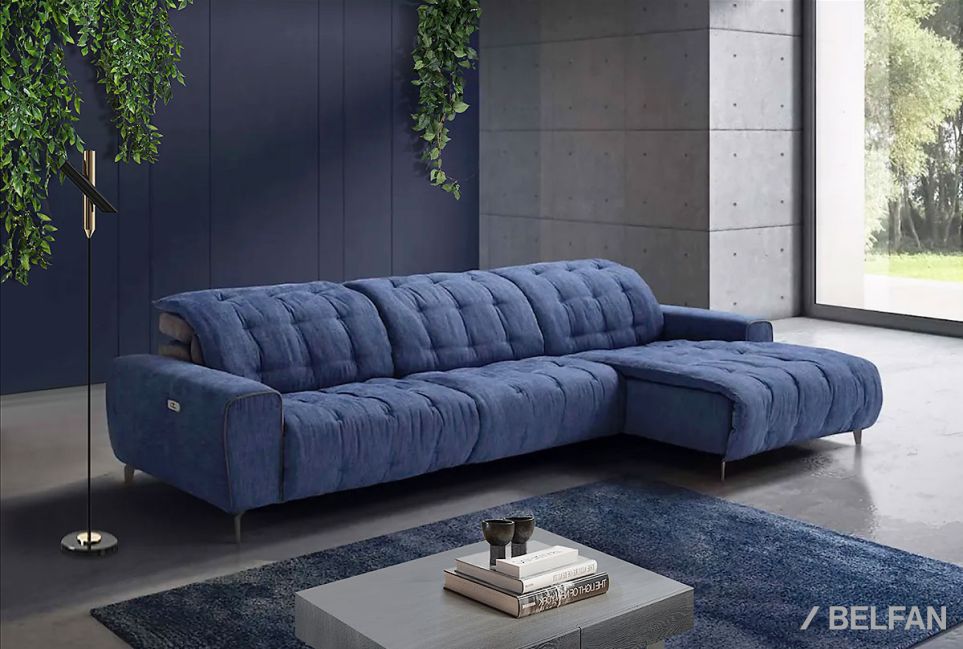 "Грей" диван с оттоманкой 1