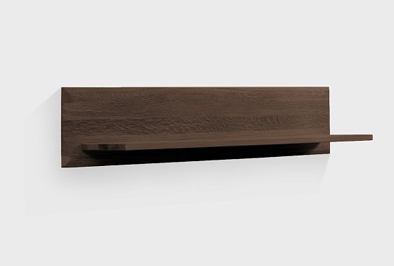 Полка настенная "Бремен" 120 массив дуба 4