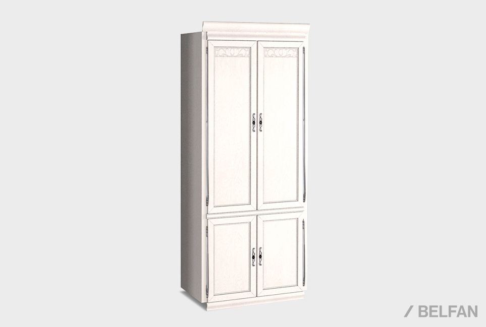 Шкаф 2-х дверный "Тэфи" массив и шпон дуба 1