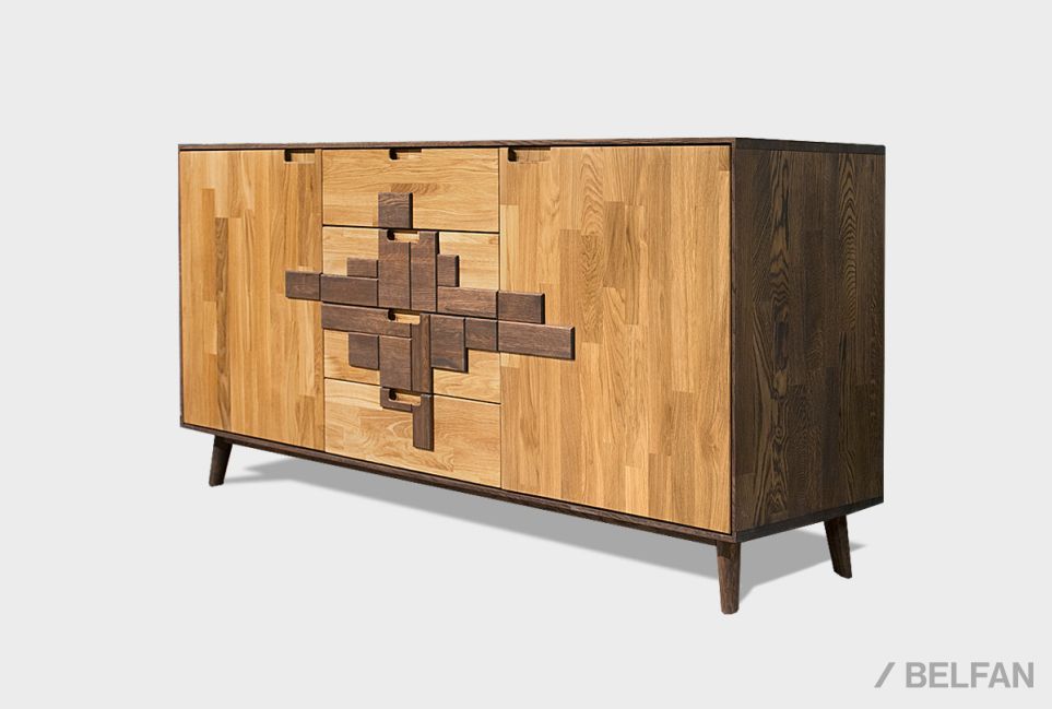 Тумба "Ирвинг Дизайн" 3 массив дуба 3