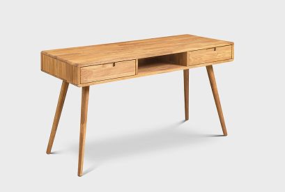 Стол письменный "Ирвинг" (2 ящика); бейц-масло