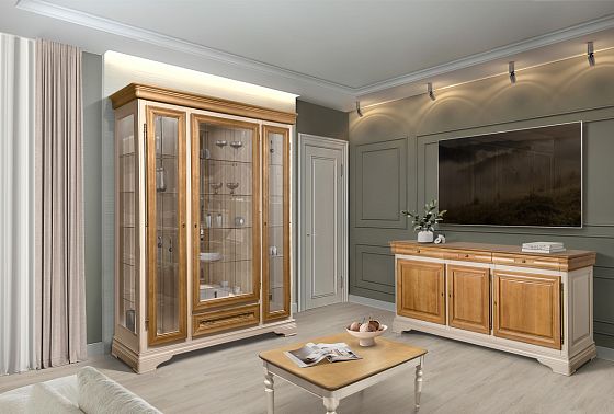 Стол журнальный "Оливия" массив и шпон ольхи 5