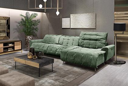 "Грей-2" диван с оттоманкой