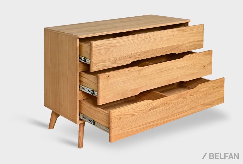 Комод "Элва" B-3 массив и шпон дуба 4