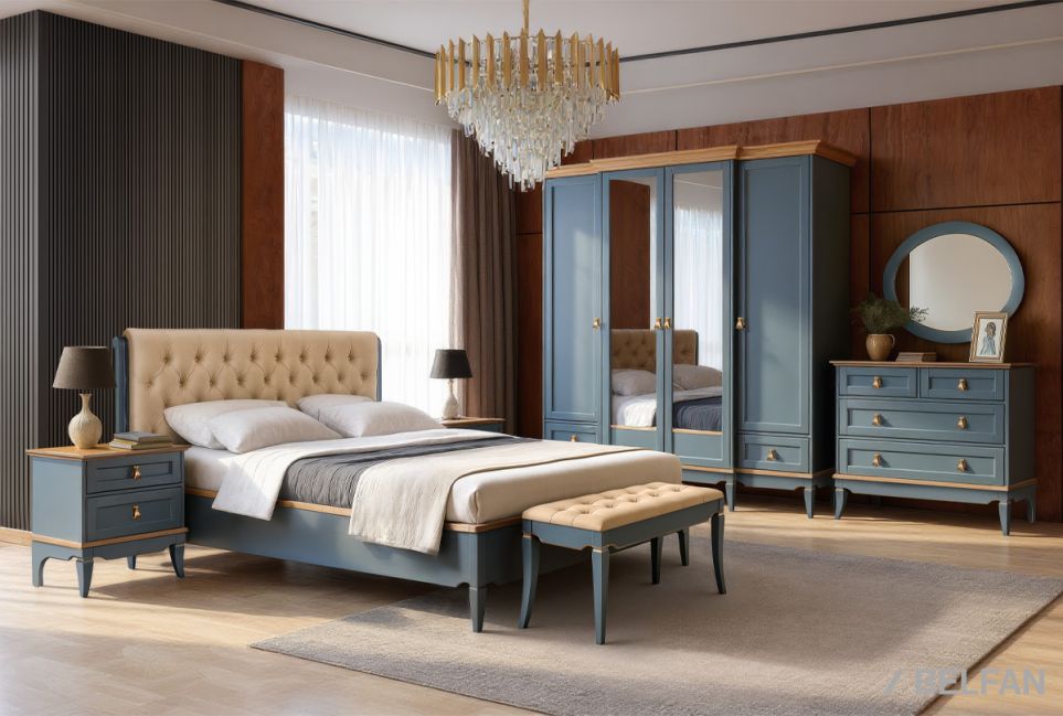 Зеркало овальное "Стюарт" массив дуба 2