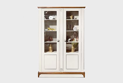 Шкаф с витриной 2-х дверный "Бриансон"