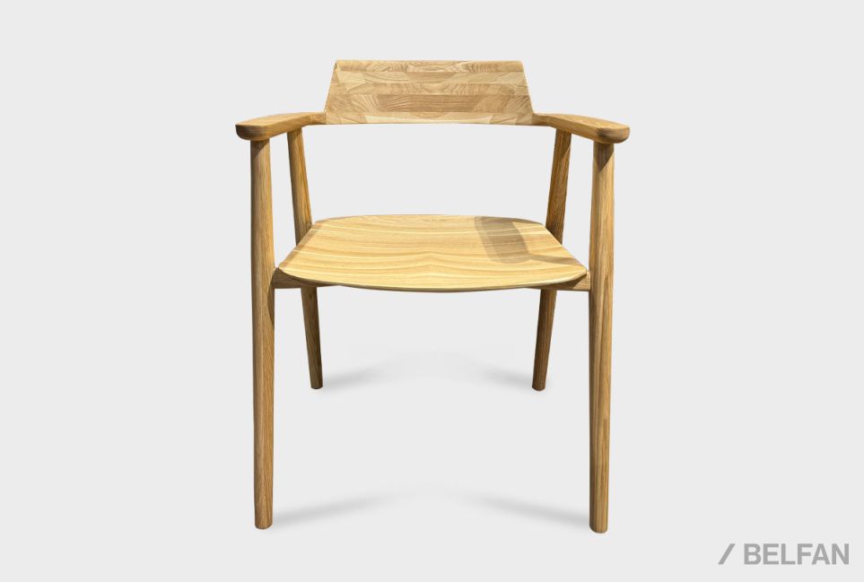 Стул "Страсбург" с подлокотниками массив берёзы 2