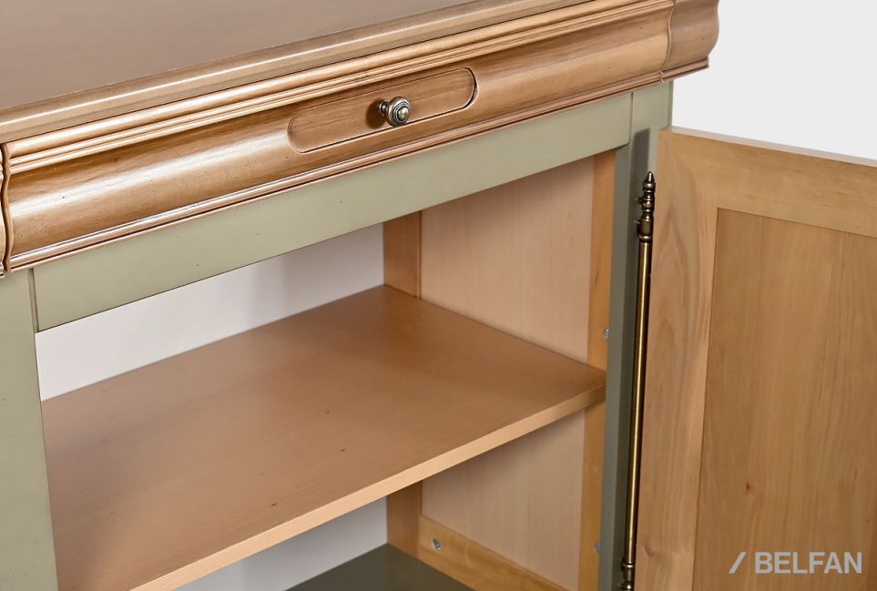 Тумба "Оливия" массив и шпон ольхи 7