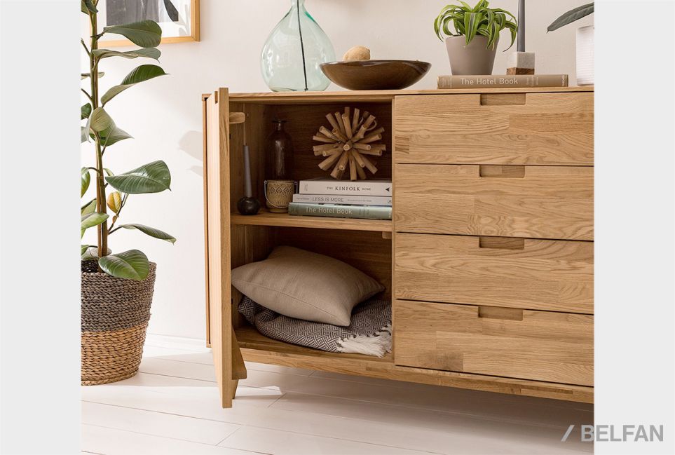 Тумба "Ирвинг" 3 массив дуба 8