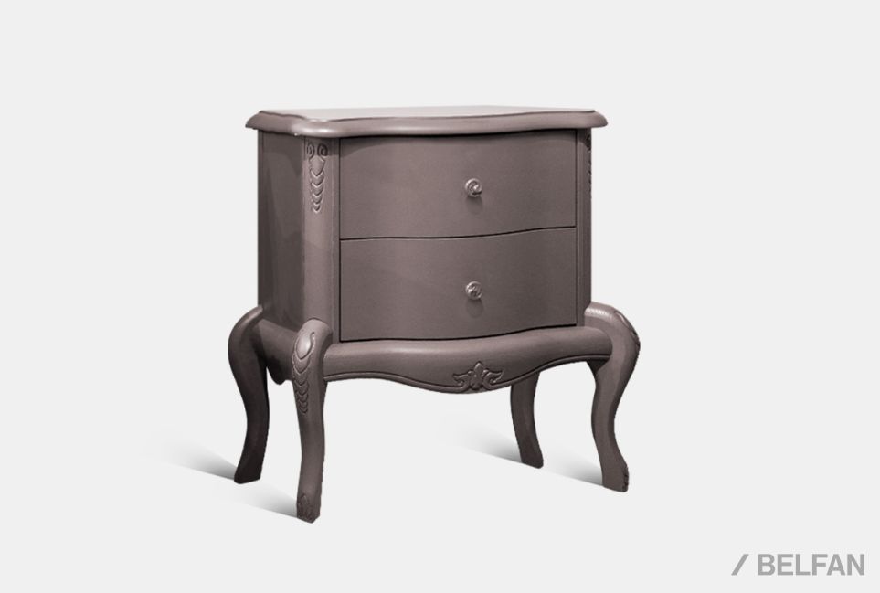 Тумба прикроватная "Флерон" массив и шпон дуба 1