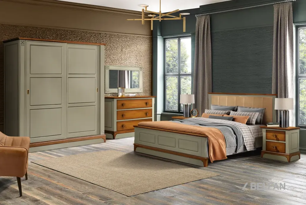 Спальня «Бриансон» #6 корсика + дуб