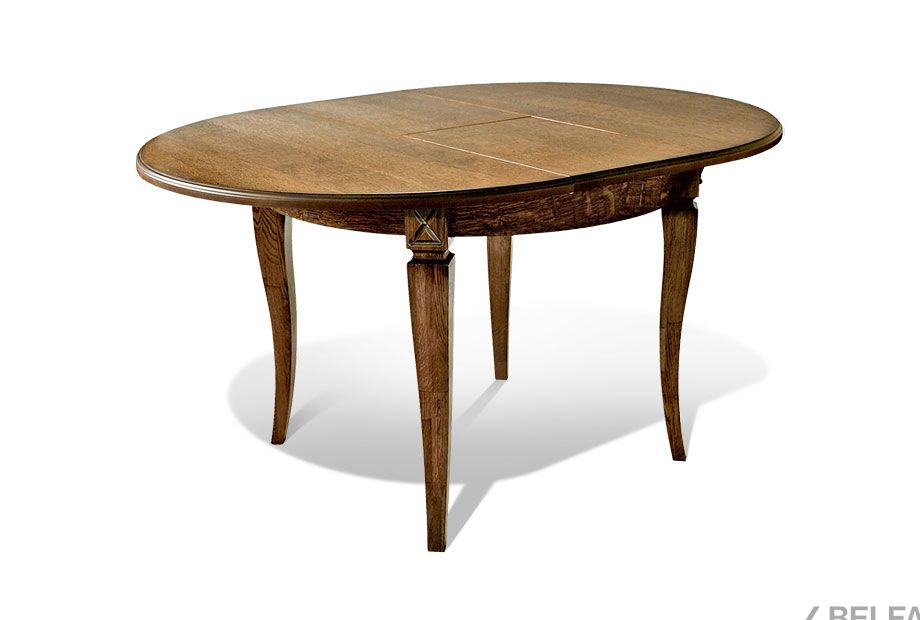 Стол обеденный "Верди Люкс 12А" массив и шпон дуба 2