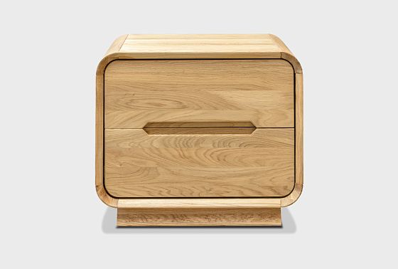 Тумба прикроватная "Монблан" массив дуба 4