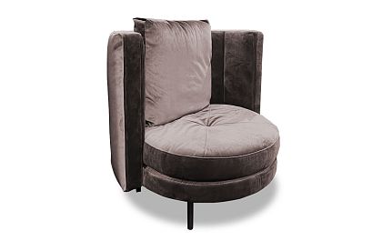 "Вито" кресло; нераскл.; 12; черный; Paddington 06(гр.2/МТХ)