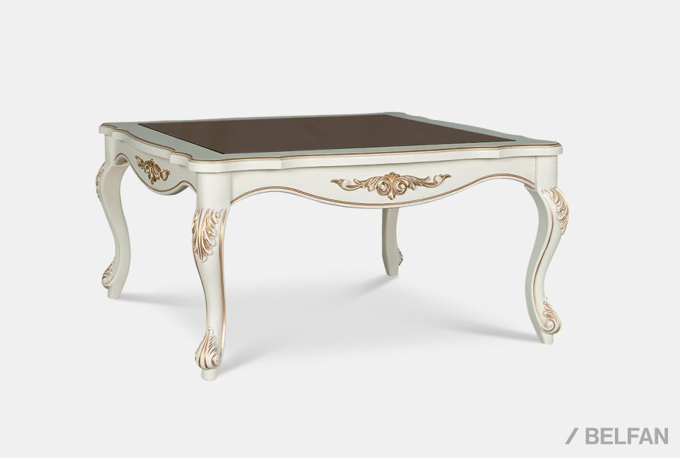 Стол журнальный "Алези 06" массив и шпон дуба 1