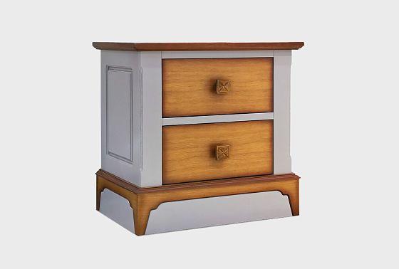 Тумба прикроватная "Бриансон" массив и шпон дуба, МДФ 8