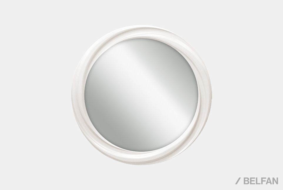 Зеркало  "Флерон" (круглое) МДФ 1