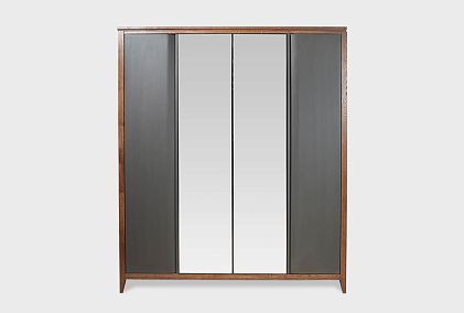 Шкаф для одежды 4-х дверный «Дакота» (с зеркалом)