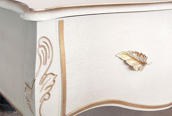 Тумба под ТВ "Трио" 05 массив и шпон дуба 4