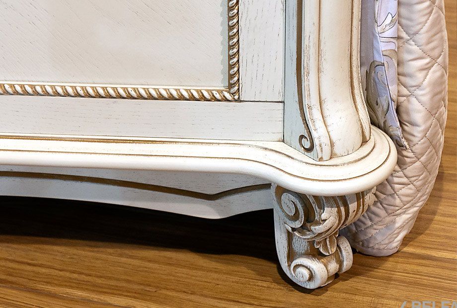 Комод высокий "Алези" 23 массив и шпон дуба 3