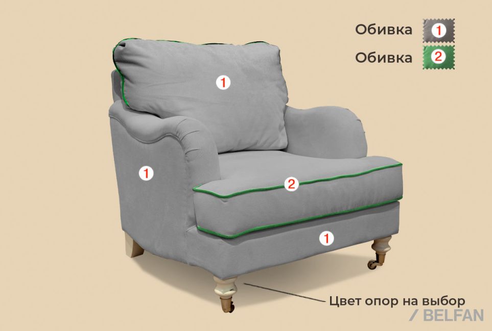 "Мишель" кресло 2