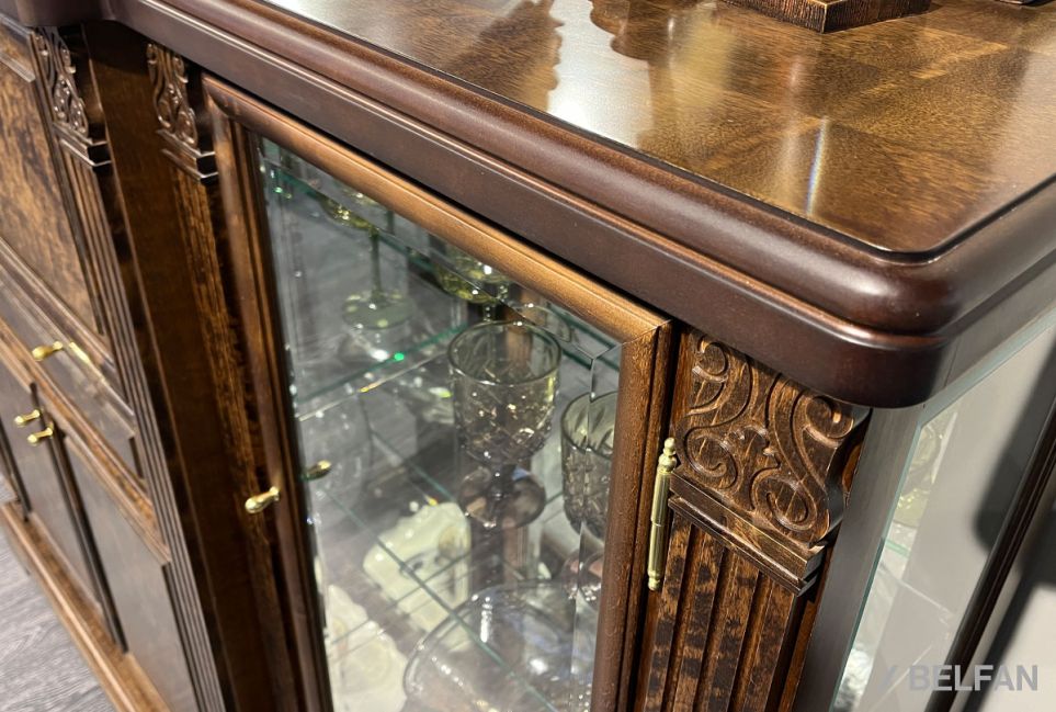 Тумба "Престиж" массив и шпон берёзы 3