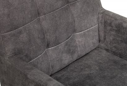 Стул "Берген" М с подлокотниками; *А-020.2475; бейц-масло; Nashville 09