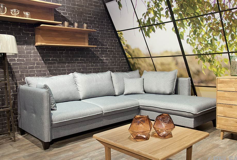 "Морган" диван угловой с оттоманкой 4