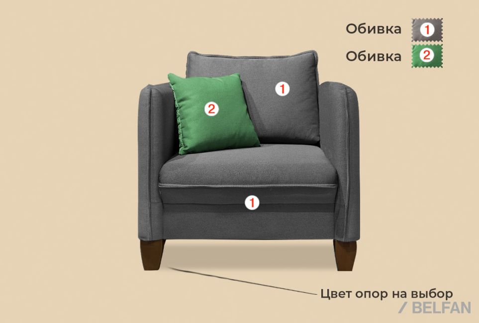 "Морган" кресло 2