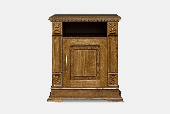 Тумба прикроватная "Верди Люкс" массив и шпон дуба 5