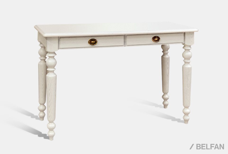 Стол туалетный "Лика" без надстройки массив и шпон дуба 1