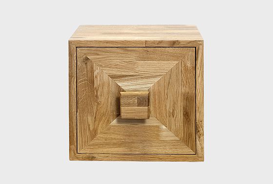 Модуль для стеллажей открытых 1-но дв. "Cube Design" массив дуба 2