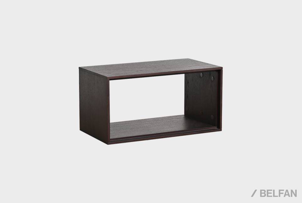 Полка настенная "Монреаль" 1 шпон дуба, МДФ 2