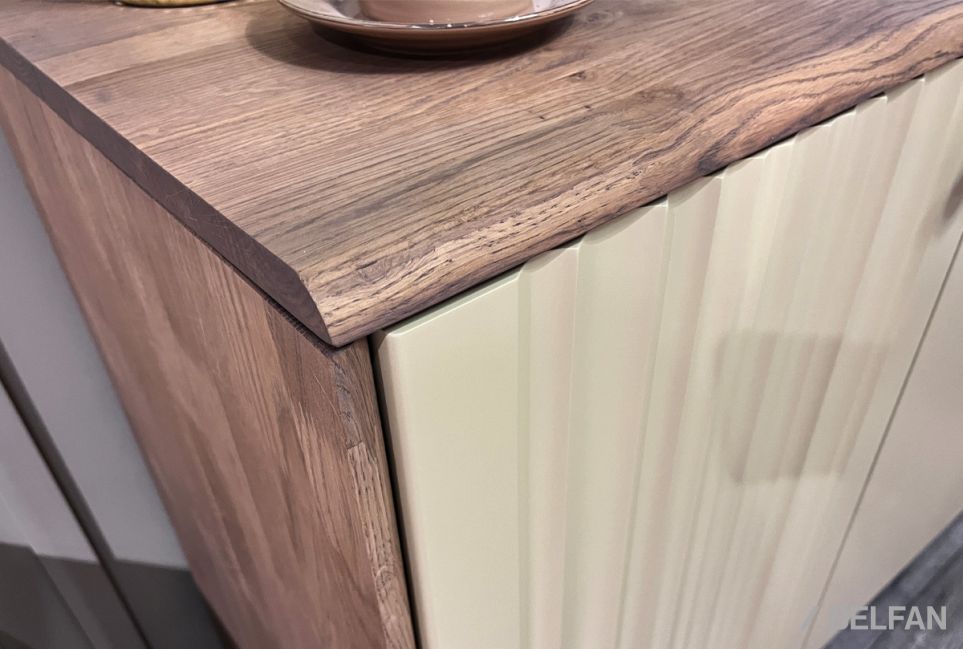 Тумба "Меридиан" 4 (комбинированная) массив дуба, МДФ 5