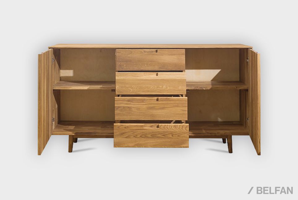 Тумба "Ирвинг" 3 массив дуба 13