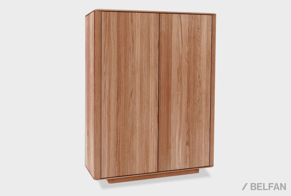 Тумба высокая «Тор» массив дуба 1