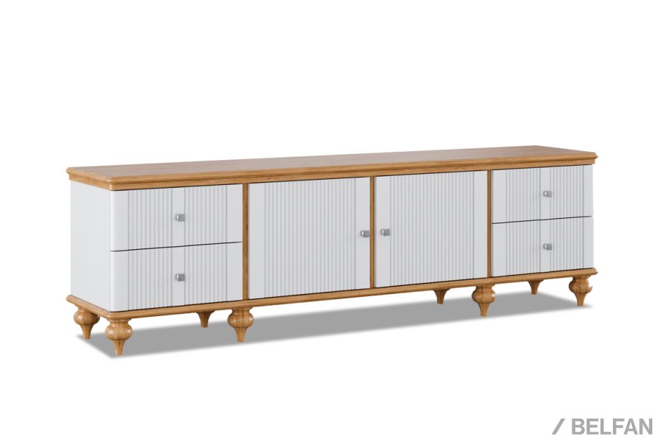 Тумба под ТВ "Рандеву" 24 массив сосны 1